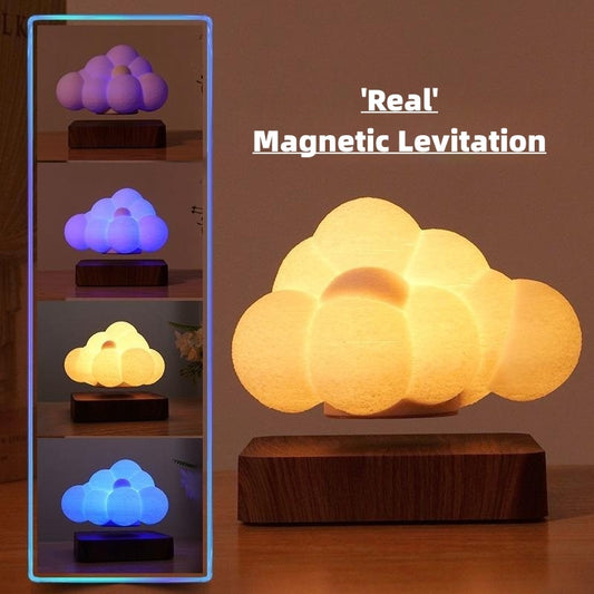 Magnetic Levitation Cloud Lamp – 3D Printed Floating Night Light