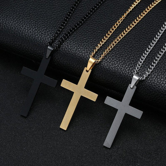 EternalCross Stainless Steel Pendant Necklace