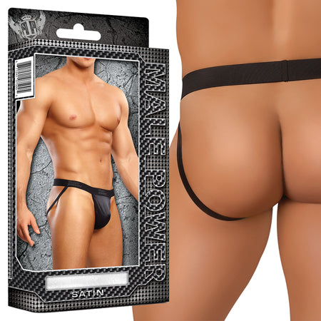 MP Satin Jock Strap Black LX