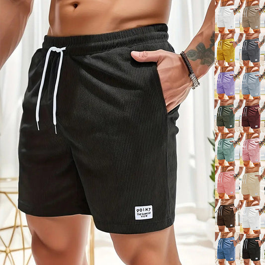 UrbanFlex Corduroy Lace-Up Shorts