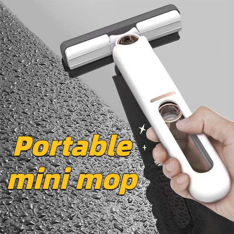 CleanEase Portable Self-Squeeze Mini Mop