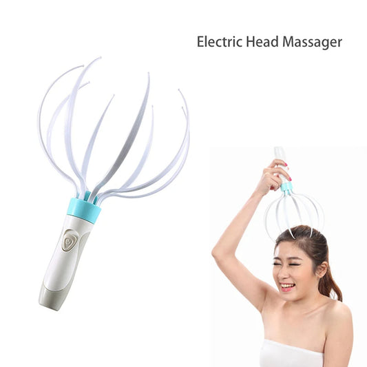 OctoScalp Vibration Head Massager - Electric Scalp & Body Care Massager