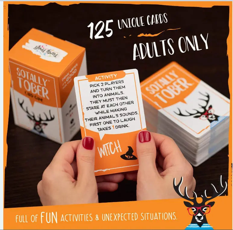   Drinking Game Sotally Tober The Ultimate Adult Party Card Game Game 