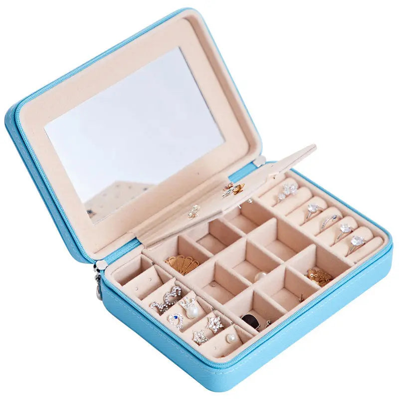   Jewelry Storage Box Elegance Multifunctional  Perfect for Earrings, Rings and More Organization 