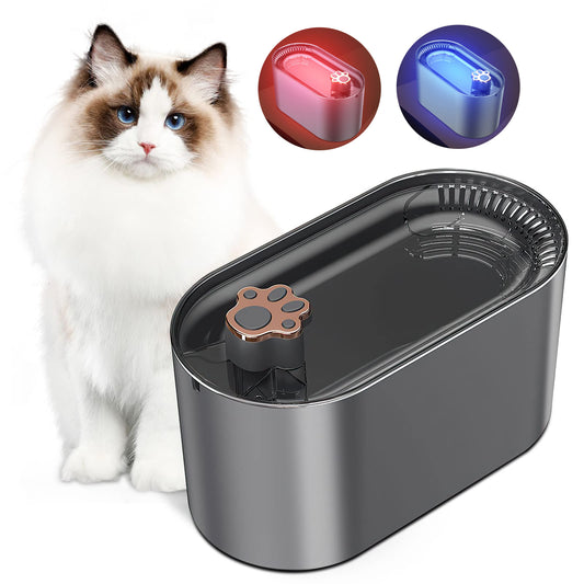 3L Cat Water Fountain Filter - Automatic Drinker for Dogs & Cats